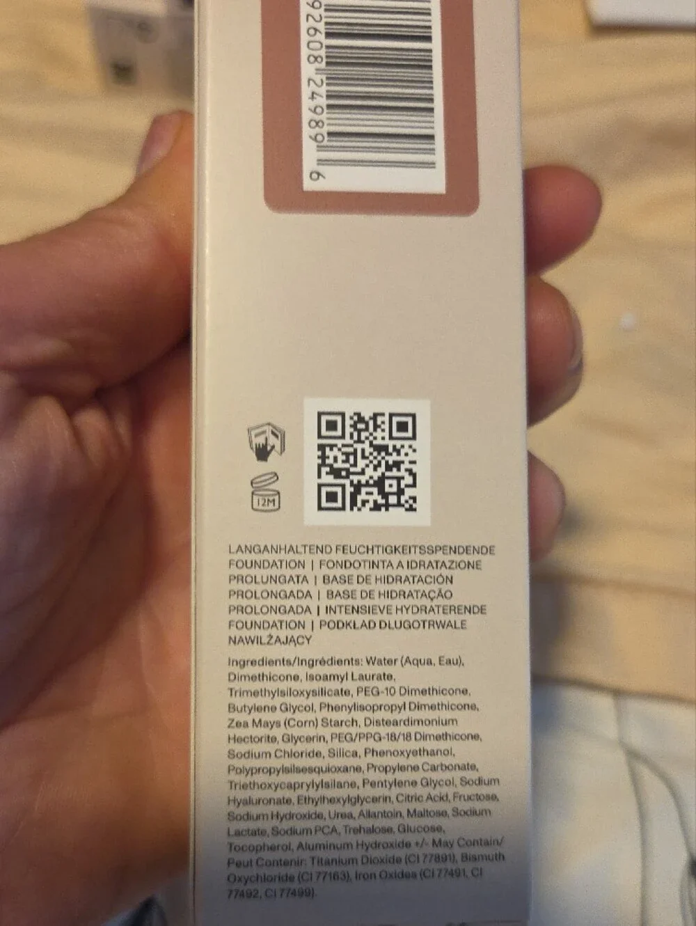 Morphe Lightform Extended Hydration Foundation — NIB SEALED TAN 18W